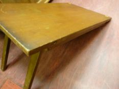 Polished butler's table