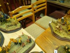 Breakfast table and four chairs