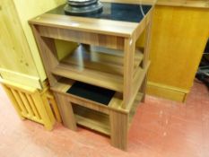 Pair of modern occasional tables