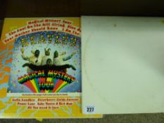 LP records - The Beatles 'Magical Mystery Tour' and 'The White Album'