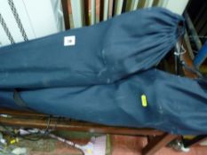 Pair of folding camping chairs in bags
