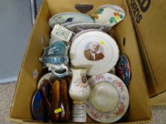 Mixed quantity of decorative and commemorative china etc