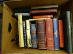 Box of mainly vintage books