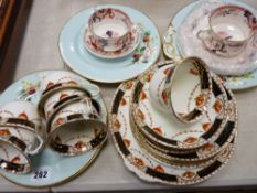 Staffs teaware, cabinet plates etc