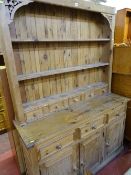 Vintage style pine dresser with spice drawers