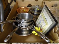 Quantity of ultra modern cookware etc