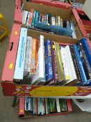 Four boxes of miscellaneous reference and other books