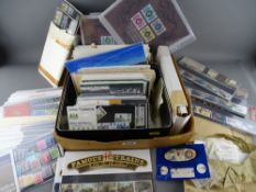 Mixed collection of first day covers and stamps along with related ephemera and booklets