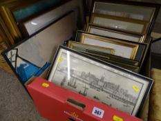 Good selection of framed pictures and prints