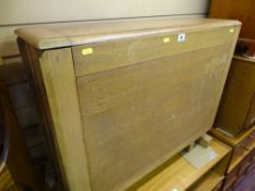 Light wood gate leg table