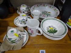 Good quantity of Portmeirion 'Botanic Garden' china