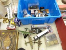 Parcel of diecast vehicles and planes including military, Eddie Stobart etc, some with boxes