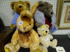 Parcel of Steiff, Chad Valley and other soft toys