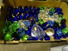 Large parcel of elephant, rabbit and other glass paperweights