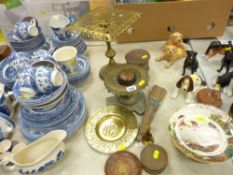 Parcel of mixed brassware