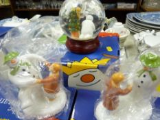 Coalport Characters three boxed figurines 'Dancing at the Party', 'How Do You Do' and 'The Snow