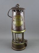 Miner's lamp for Eccles, Manchester