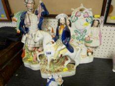 Three Staffs flatbacks etc