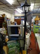 Replica street lamp with Sealy solar powered garden lamp etc