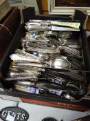 A large parcel of good EPNS & other flatware