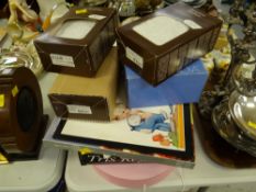 Parcel of items to include boxed as new hip flasks, boxed set of coffee cans etc