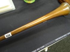 A Henry Keat & Sons copper post horn