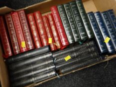 Box of hardback novels