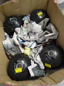 A set of four Cotswold Silverline bowls