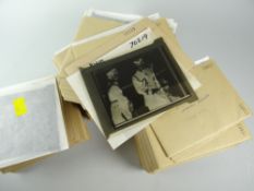 Parcel of over 200 Press Agency photographs including celebrities, royalty etc in envelopes with