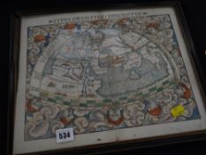 P T OLEMY map Typus Orbis