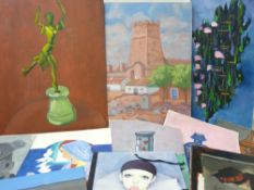 JOHN CHERRINGTON OF HEREFORD (1931-2015) - (Five times exhibitor at the National Portrait Gallery,