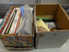 A quantity of loose stamps, stamps in albums, philatelic literature etc