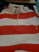 A late twentieth century Canadian international rugby jersey with hand written provenance (