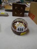 A good French mille fiore paperweight