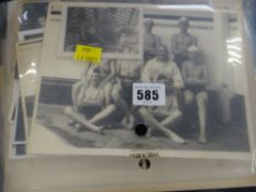 A quantity of old photographs & programmes relating to Welsh swimming & Penarth swimming club