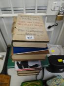 A small parcel of hardback books including three volumes of Marlborough: His Life & Times by Winston