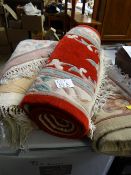 Three modern Chinese-style rugs