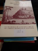 A quantity of archaeological books including reports on Welsh excavations