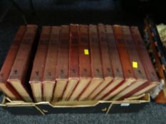 Thirteen volumes of 'The Great War' by I L W Wilson together with a small parcel of WWI postcards (