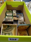 A good parcel of costume jewellery etc