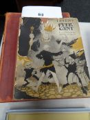 A hardback volume of Ibsen's Peer Gynt illustrated by Arthur Rackham together with two volumes of