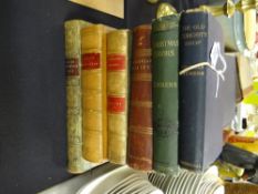 A collection of six illustrated nineteenth century volumes of Charles Dickens novels including