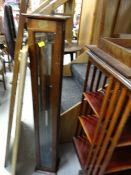A Baird & Tatlock of Manchester cased mercury barometer, 1907-1912