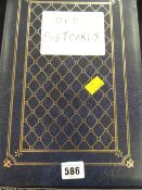 A modern album of earlier vintage postcards, mainly topographical British