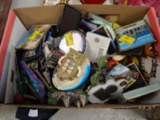 A collection of fridge magnets