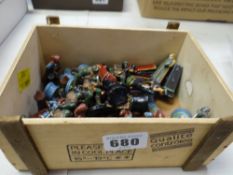 A quantity of lead fantasy figures