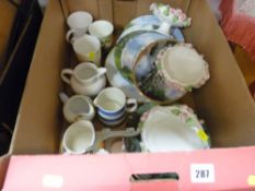 Parcel of mixed ornamental china and pottery