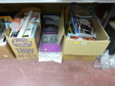 Large parcel of ephemera relating to transport and buses and a folder with a large quantity of