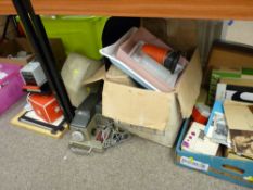 Quantity of dark room equipment, Alddis slide viewer etc