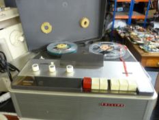 Vintage Phillips reel to reel tape recorder